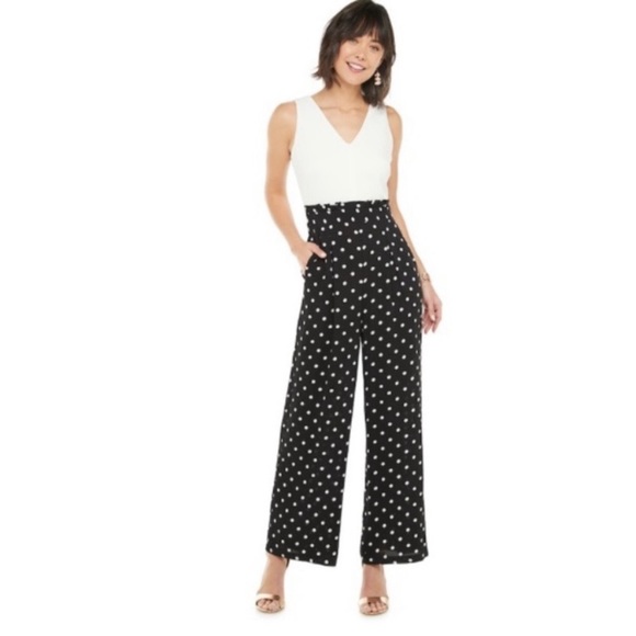 Elle Pants - Elle V Neck Jumpsuit